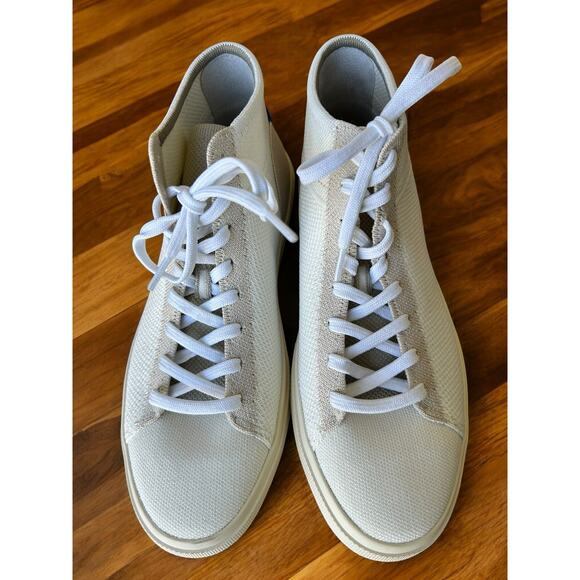 Rothy's Women's The High Top Sneaker in Sand Dune Size 11 NEW CreamTan - Picture 4 of 11